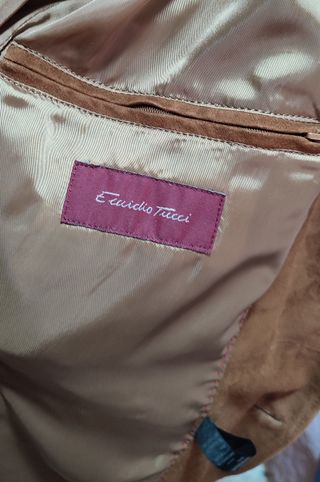 Chaqueta Caballero Piel Emidio Tucci T.60 Marrón