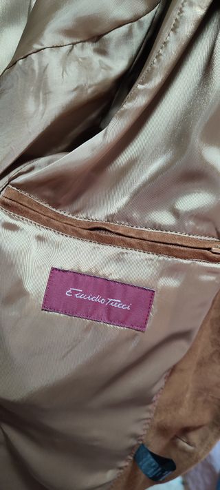 Chaqueta Caballero Piel Emidio Tucci T.60 Marrón