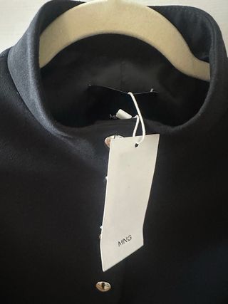 Chaqueta Joya Mango Negra Nueva