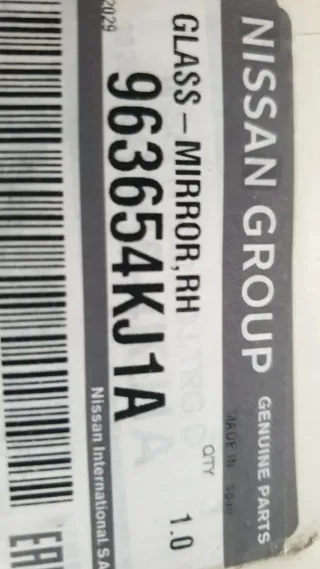 Cristal Espejo Retrovisor Nissan Navara NP300