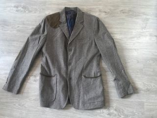 Espectacular Blazer Harris Tweed Massimo Dutti T38