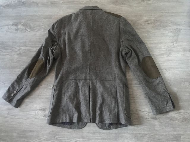 Splendido Blazer Harris Tweed Massimo Dutti T38