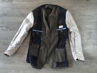 Espectacular Blazer Harris Tweed Massimo Dutti T38