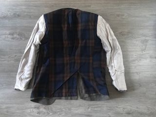 Espectacular Blazer Harris Tweed Massimo Dutti T38