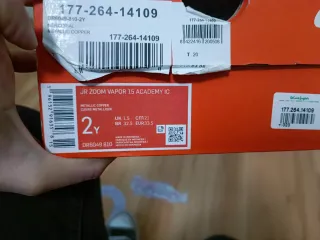 Zapatillas fútbol sala niño Nike Oro