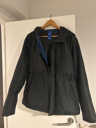 Plumas Zara Hombre XL Negro