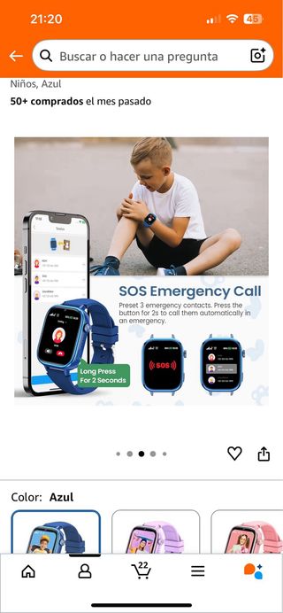 Reloj Inteligente RUXINGX Niños 4G GPS