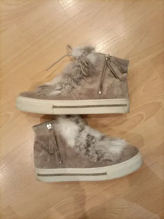 Botines Alpe, pelo conejo