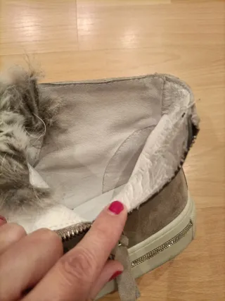 Botines Alpe, pelo conejo