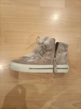 Botines Alpe, pelo conejo