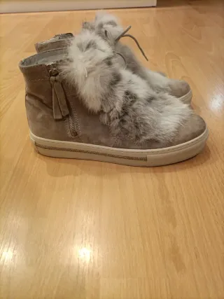 Botines Alpe, pelo conejo