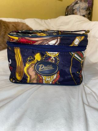 Bolsa maquillaje Dalila estampado cadenas