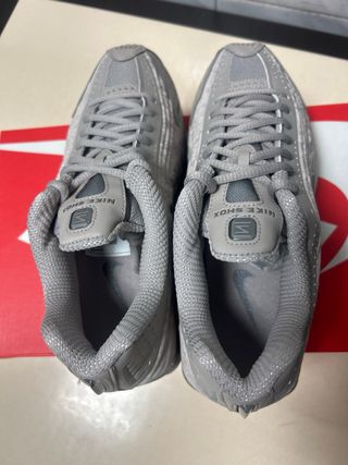 Nike Shox R4 Gris Plata