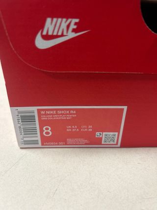 Nike Shox R4 Gris Plata