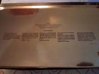 Scatola Latta Gianduiotti