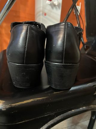 Botines cowboy negros T39