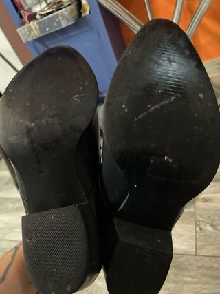 Botines cowboy negros T39