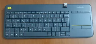 Teclado Logitech Bluetooth Gris/Negro