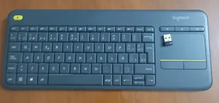 Teclado Logitech Bluetooth Gris/Negro