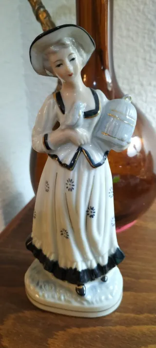 Figuritas de cerámica pareja