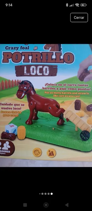 Potrillo Loco - Juego de mesa