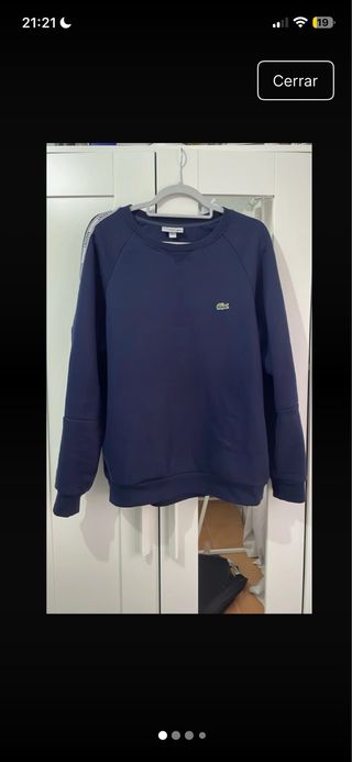 Sudadera Lacoste Azul