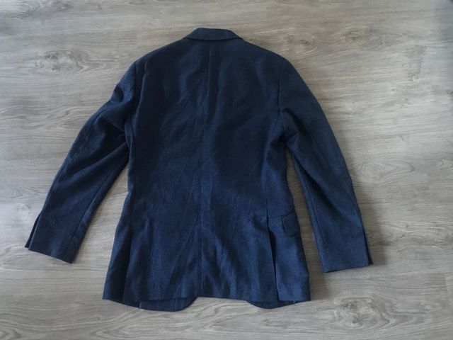 Giacchetta Hackett Blue Herringbone T38