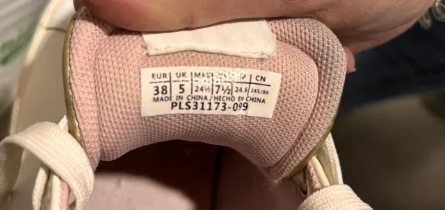 Zapatillas Pepe Jeans mujer blancas y doradas