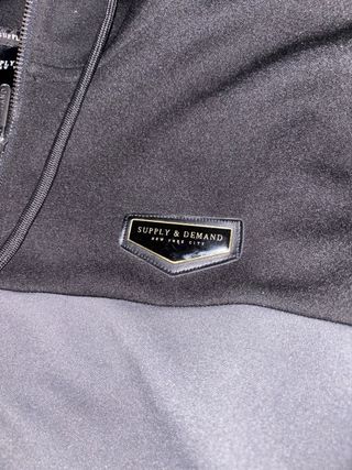 Chándal Supply & Demand Negro y Gris