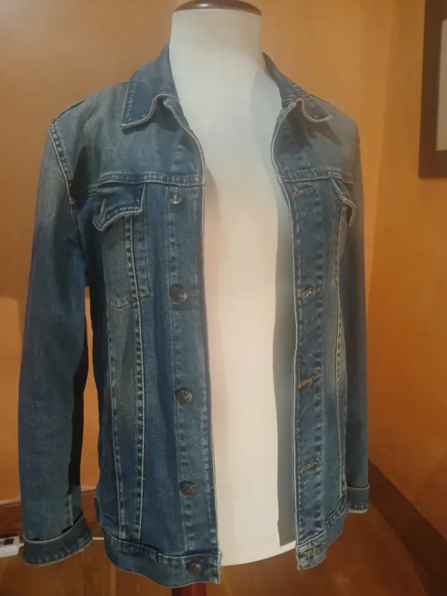 Cazadora Vaquera Zara Hombre Talla S