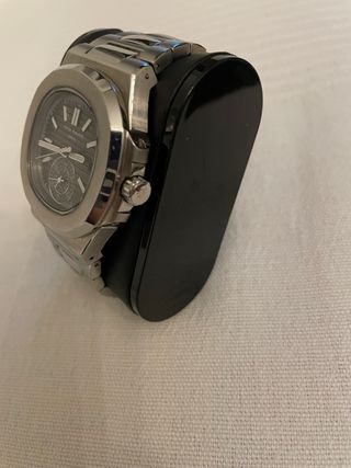Patek Philippe Nautilus Reloj Plata y marrón