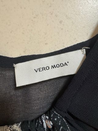 Blusa Vero Moda Transparente T. M