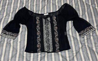 Blusa Vero Moda Transparente T. M