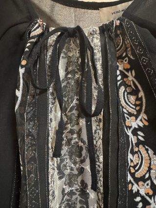 Blusa Vero Moda Transparente T. M