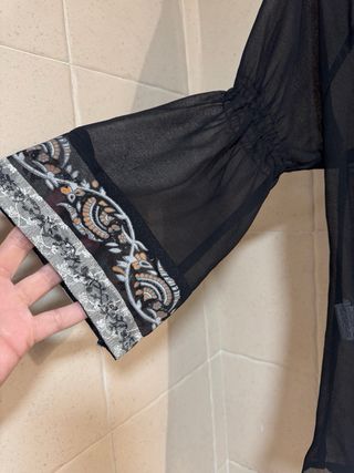 Blusa Vero Moda Transparente T. M