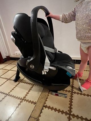 Silla de coche Cybex, con base Isofix