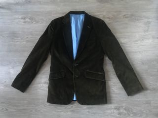 Americana Terciopelo Verde Inglés El Ganso T48