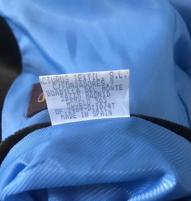 Giacca in velluto verde inglese El Ganso T48