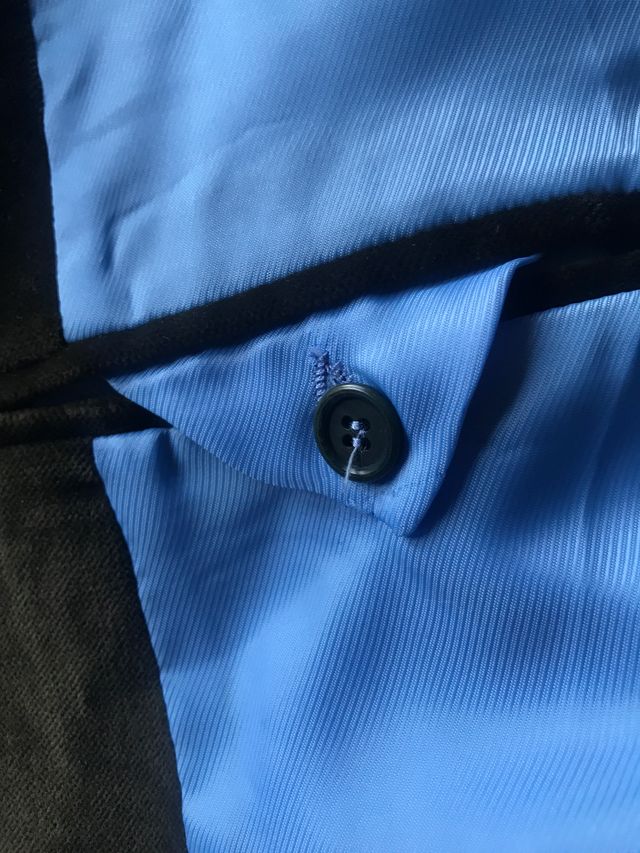 Giacca in velluto verde inglese El Ganso T48