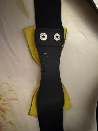 Cintura elastica fiocco strass