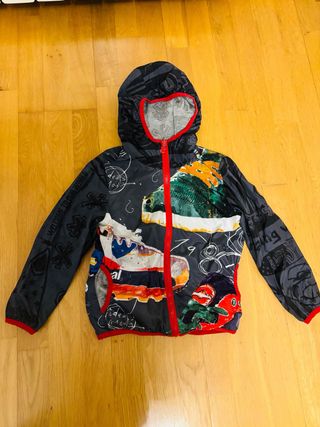 Chubasquero Desigual Reversible 3-4 años