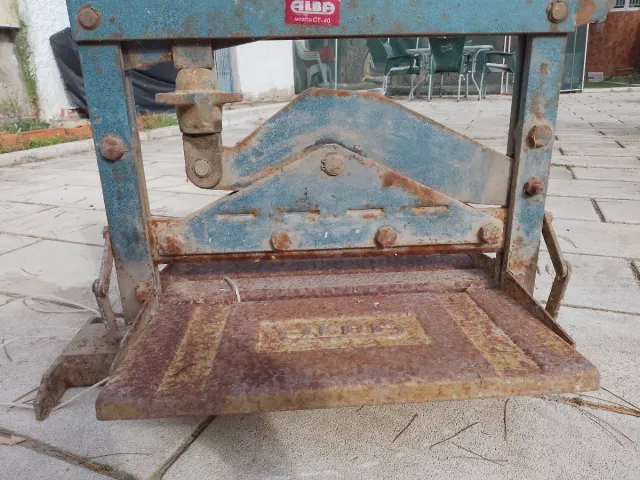 Guillotina para terrazo ALBA CT-40