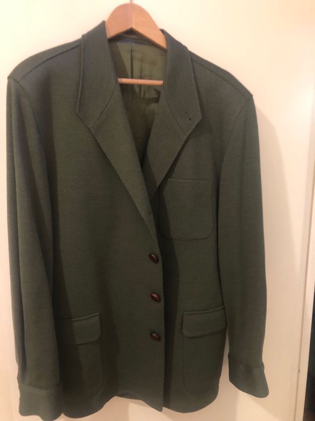 Americana Emidio Tucci verde Talla 9