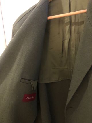 Americana Emidio Tucci verde Talla 9