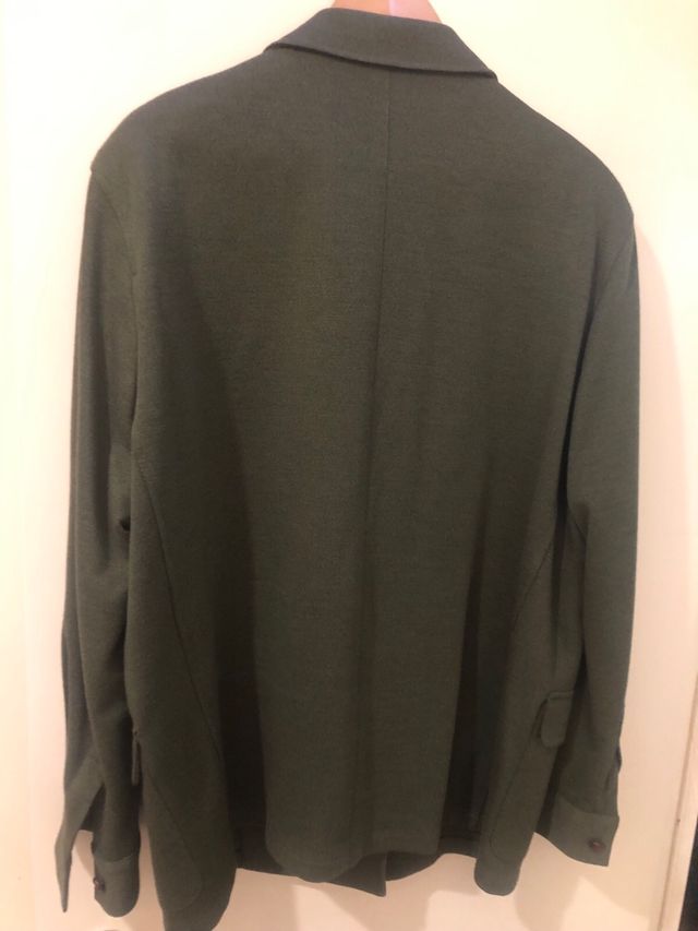 Americana Emidio Tucci verde Talla 9