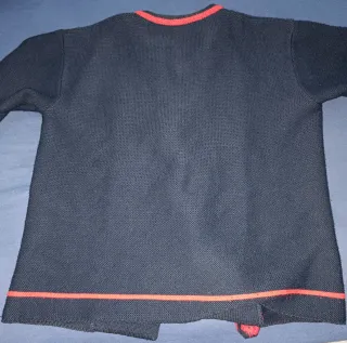 Chaqueta Mendigozale adulto azul y roja