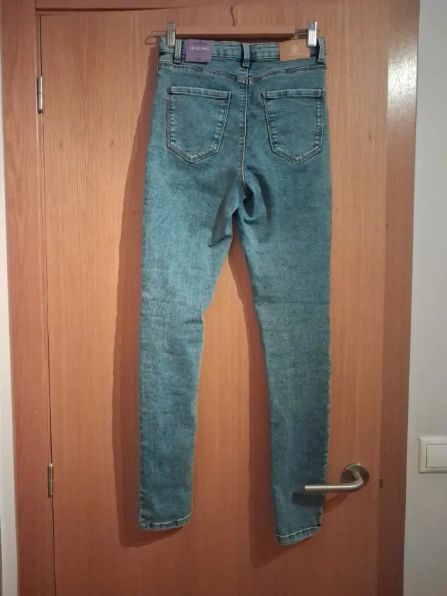 Pantalón vaquero skinny Springfield mujer