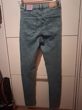 Pantalón vaquero skinny Springfield mujer