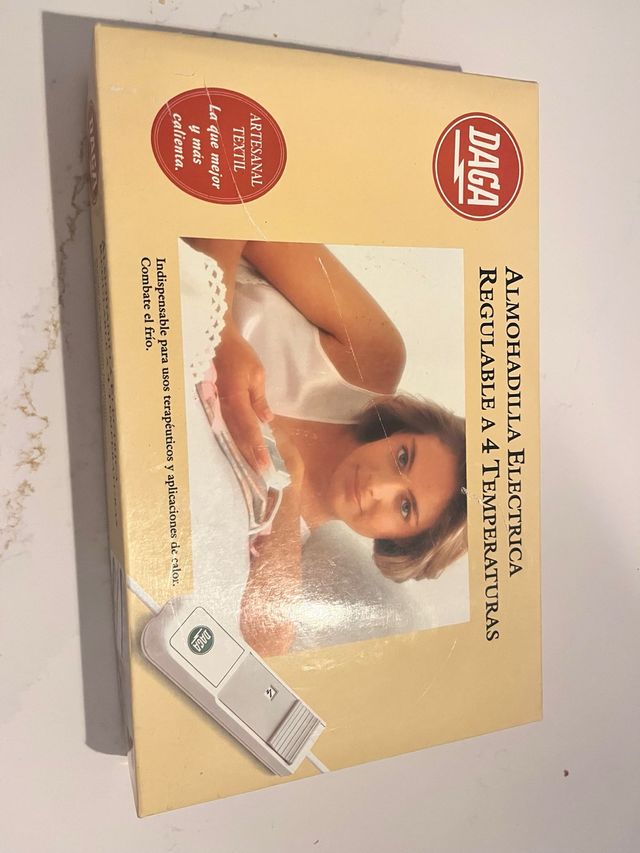 Almohadilla Eléctrica DAGA Regulable 4 Temperatura