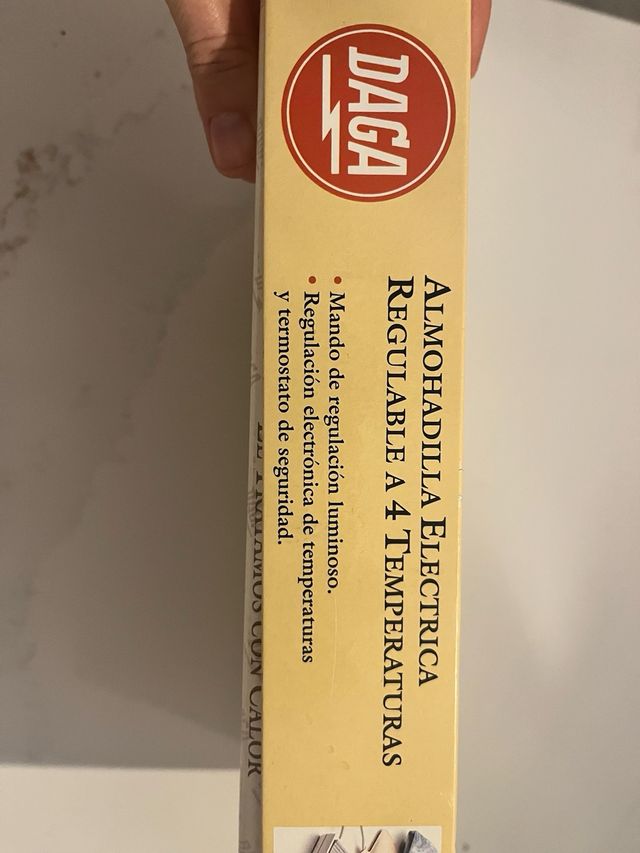 Almohadilla Eléctrica DAGA Regulable 4 Temperatura